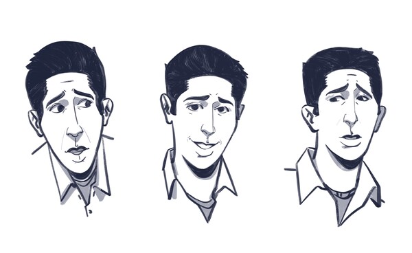 Illustration David Schwimmer